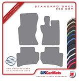 Jaguar F-Pace Automatic 2016 onwards Grey Tailored Carpet Car Mats HITECH