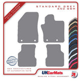 Jeep Compass 2017 onwards Grey Tailored Carpet Car Mats HITECH