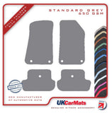 Jeep Wrangler 2Dr (JL) 2018 onwards Grey Tailored Carpet Car Mats HITECH