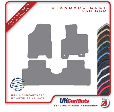 Kia Sportage 2005-2010 Grey Tailored Carpet Car Mats HITECH