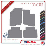 Kia Carens 2006-2013 Grey Tailored Carpet Car Mats HITECH