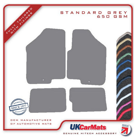 Kia Soul (Single Fixing Driver) 2009-2013 Grey Tailored Carpet Car Mats HITECH