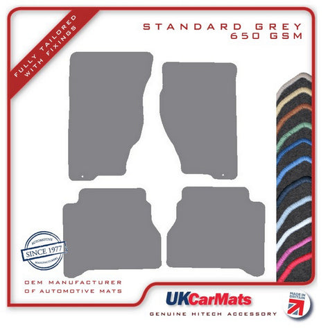 Kia Sorento 2002-2009 Grey Tailored Carpet Car Mats HITECH