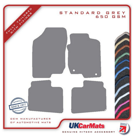 Kia Magentis 2006-2010 Grey Tailored Carpet Car Mats HITECH