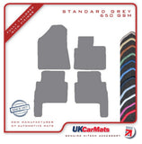 Kia Sorento 2013-2015 Grey Tailored Carpet Car Mats HITECH