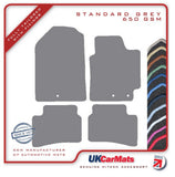 Kia Rio 2018 onwards Grey Tailored Carpet Car Mats HITECH