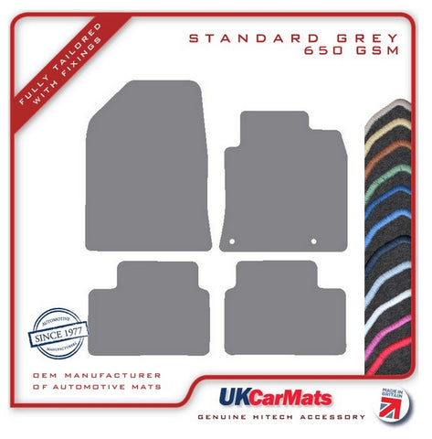 Kia Xceed Manual 2019 onwards Grey Tailored Carpet Car Mats HITECH