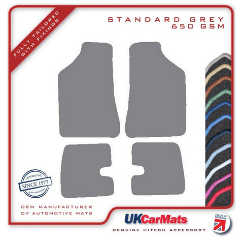Lancia Beta Coupe 1981-1984 Grey Tailored Carpet Car Mats HITECH