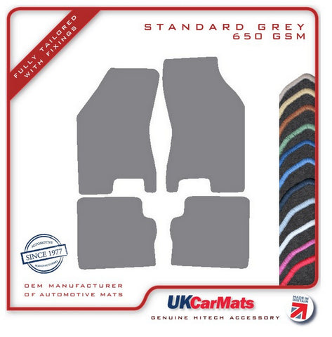 Lancia Delta 1985-1994 Grey Tailored Carpet Car Mats HITECH