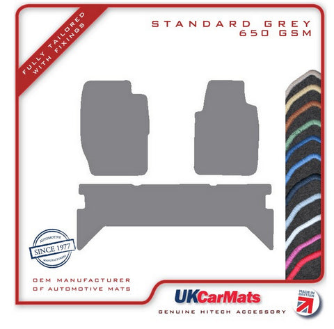 Land Rover Discovery  1989-1997 Grey Tailored Carpet Car Mats HITECH