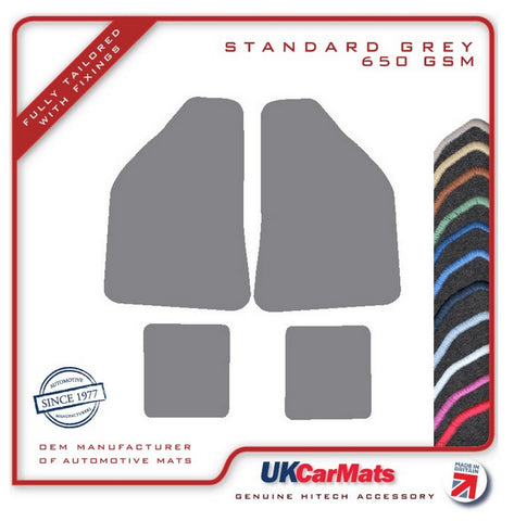 Lancia Beta Coupe VX 1981-1984 Grey Tailored Carpet Car Mats HITECH