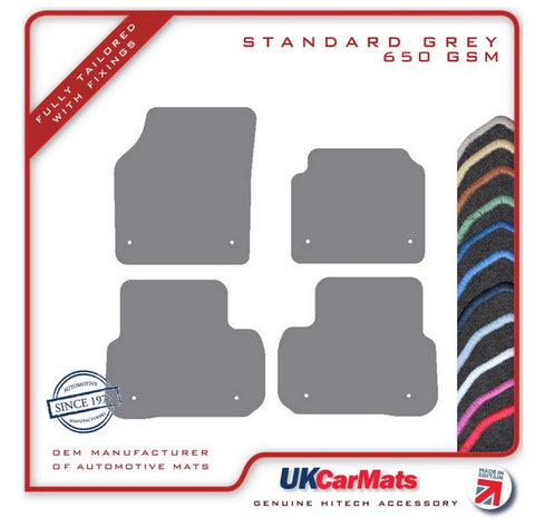 Land Rover Discovery Sport 2015-2019 Grey Tailored Carpet Car Mats HITECH