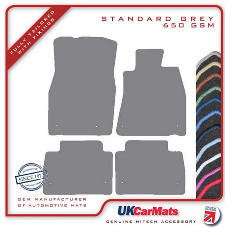 Lexus LS600H XF40 2006-2017 Grey Tailored Carpet Car Mats HITECH