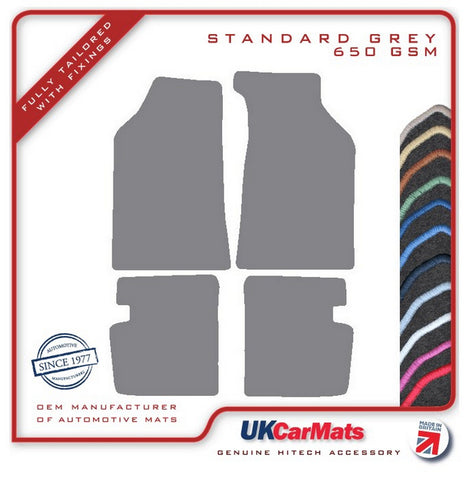 Lancia Delta 1979-1984 Grey Tailored Carpet Car Mats HITECH