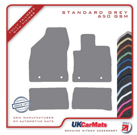 Lexus CT200H 2014 onwards Grey Tailored Carpet Car Mats HITECH