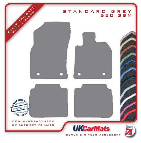 Lexus ES 2018 onwards Grey Tailored Carpet Car Mats HITECH