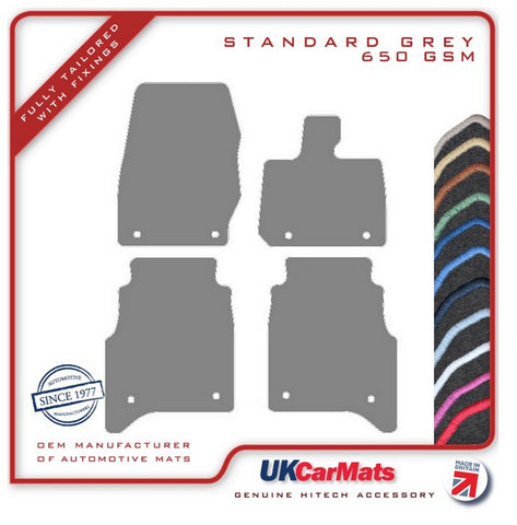 Land Rover Range Rover L460 LWB 4 Pce 2022 onwards Grey Tailored Carpet Car Mats HITECH