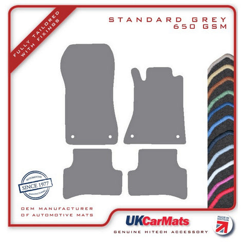 Mercedes C Class (W202) Saloon / Estate 1993-2000 Grey Tailored Carpet Car Mats HITECH