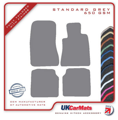 Mercedes S Class (W140) Saloon LWB 1991-1999 Grey Tailored Carpet Car Mats HITECH