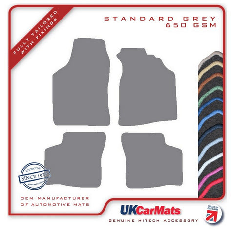 Mazda 323 1994-1998 Grey Tailored Carpet Car Mats HITECH