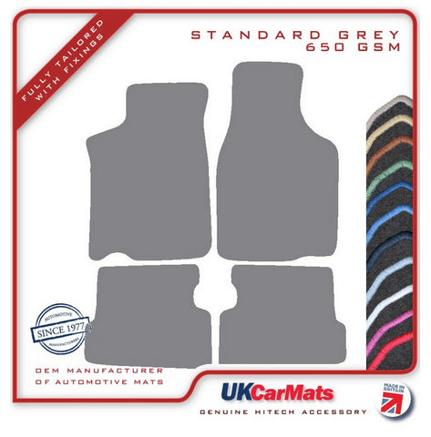 Mazda 626 Coupe 1987-1992 Grey Tailored Carpet Car Mats HITECH