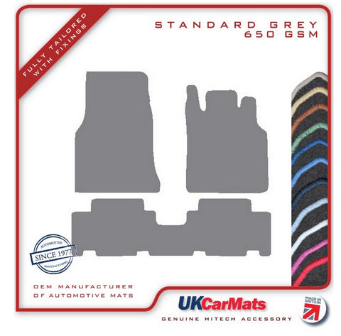 Mercedes A Class (W168) SWB 1998-2004 Grey Tailored Carpet Car Mats HITECH