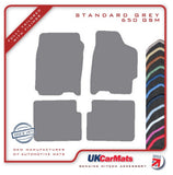 Mazda 323 1998-2004 Grey Tailored Carpet Car Mats HITECH