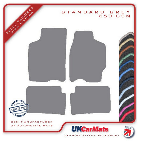 Mazda 626 1998-2001 Grey Tailored Carpet Car Mats HITECH