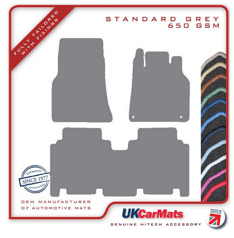 Mercedes A Class (W168) LWB 1998-2004 Grey Tailored Carpet Car Mats HITECH