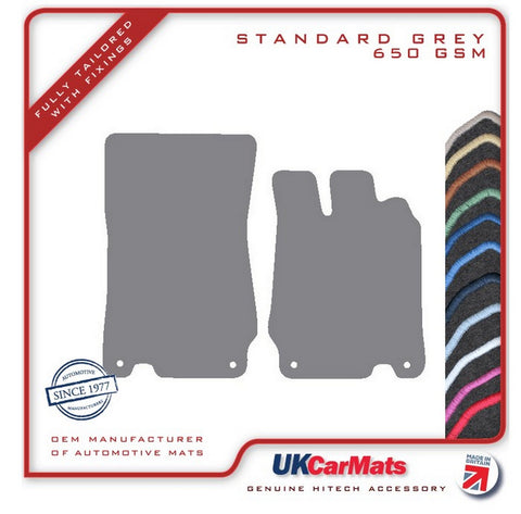 Mercedes SL (R230) 2 Seater 2001-2012 Grey Tailored Carpet Car Mats HITECH