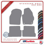 Mazda 3 2004-2009 Grey Tailored Carpet Car Mats HITECH