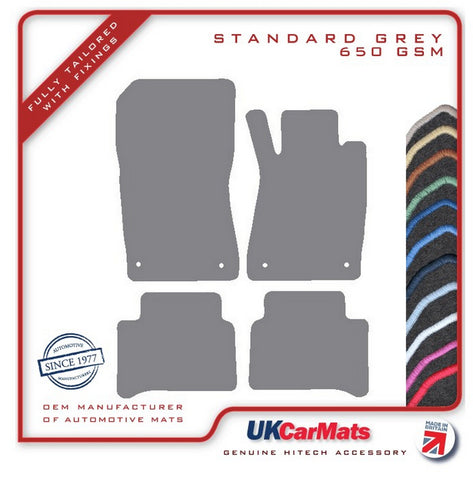 Mercedes E Class (W211) Saloon / Estate 2002-2009 Grey Tailored Carpet Car Mats HITECH