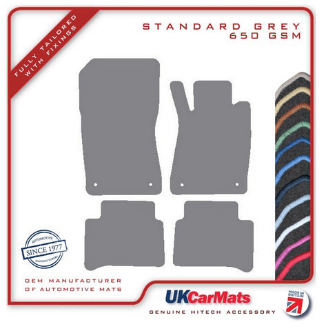 Mercedes CLS (W219) 2005-2010 Grey Tailored Carpet Car Mats HITECH