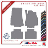 Mercedes B Class (W245) 2005-2011 Grey Tailored Carpet Car Mats HITECH