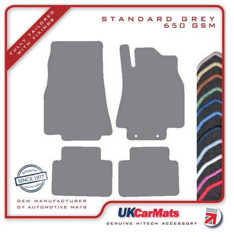 Mercedes A Class (W169) 2005-2012 Grey Tailored Carpet Car Mats HITECH