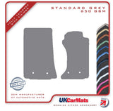 Mazda MX5 (Mk3) OVAL FIXINGS 2005-2007 Grey Tailored Carpet Car Mats HITECH