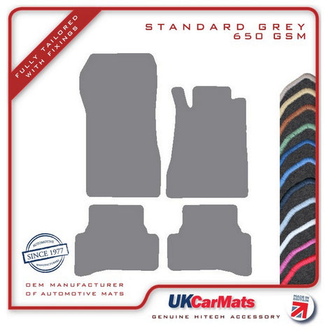 Mercedes CLK (W208) Coupe 1997-2002 Grey Tailored Carpet Car Mats HITECH