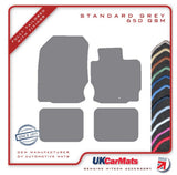 Mitsubishi CZC / Colt Convertible 2006-2009 Grey Tailored Carpet Car Mats HITECH