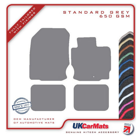 Mitsubishi CZC / Colt Convertible 2006-2009 Grey Tailored Carpet Car Mats HITECH