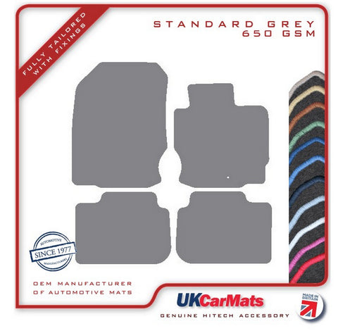 Mitsubishi Colt 3dr 2009-2013 Grey Tailored Carpet Car Mats HITECH