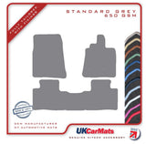 Mitsubishi Shogun SWB 2007 onwards Grey Tailored Carpet Car Mats HITECH