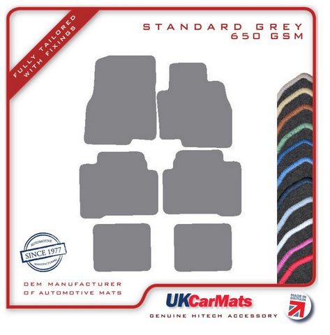 Mitsubishi Grandis 2004-2010 Grey Tailored Carpet Car Mats HITECH