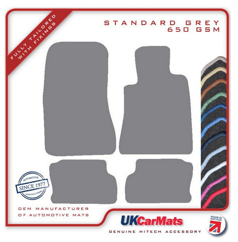 Mercedes S Class (W140) Coupe 1991-1999 Grey Tailored Carpet Car Mats HITECH