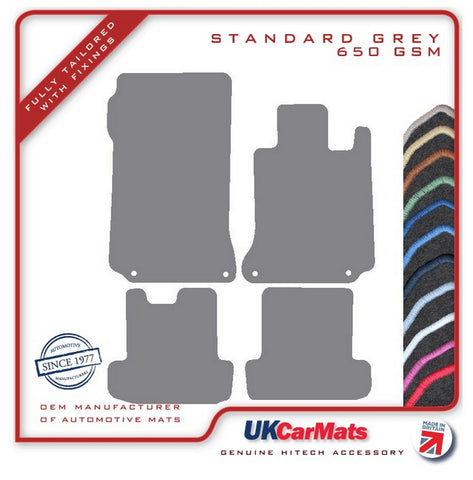 Mercedes E Class (C207) Coupe /  (A207) Convertible 2009-2017 Grey Tailored Carpet Car Mats HITECH