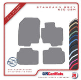 Mitsubishi Colt 5Dr 2009-2013 Grey Tailored Carpet Car Mats HITECH