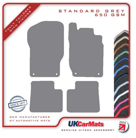Mercedes M Class (W164) 2006-2011 Grey Tailored Carpet Car Mats HITECH