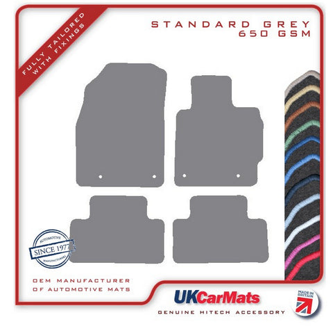 Mazda CX-7 2007-2010 Grey Tailored Carpet Car Mats HITECH