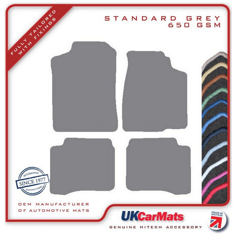 Mazda 323F 1994-1998 Grey Tailored Carpet Car Mats HITECH