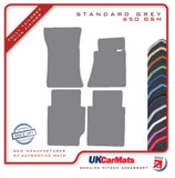 Mercedes S Class (W116) Saloon 1972-1981 Grey Tailored Carpet Car Mats HITECH