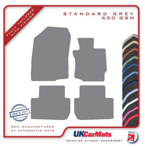 Mitsubishi Outlander Automatic 2012 onwards Grey Tailored Carpet Car Mats HITECH